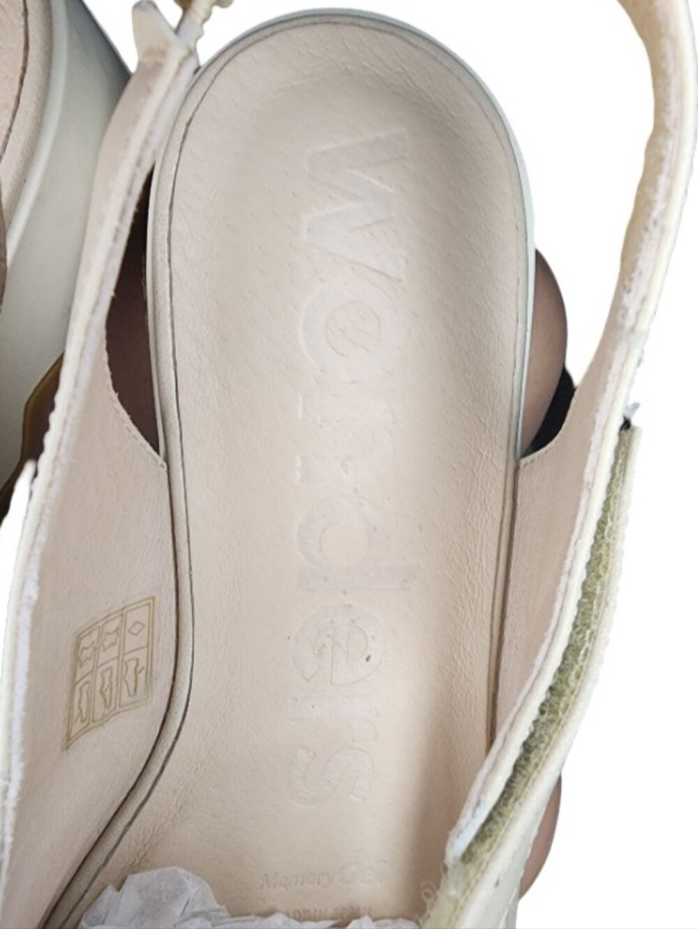 Wonders Slingback Sandals, Womens 37 EU (6.5-7 US) - Picture 10 of 10